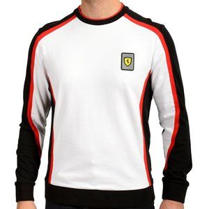 Scuderia Ferrari Men's "Infinity Patch" Crewneck Sweater Sweatshirt